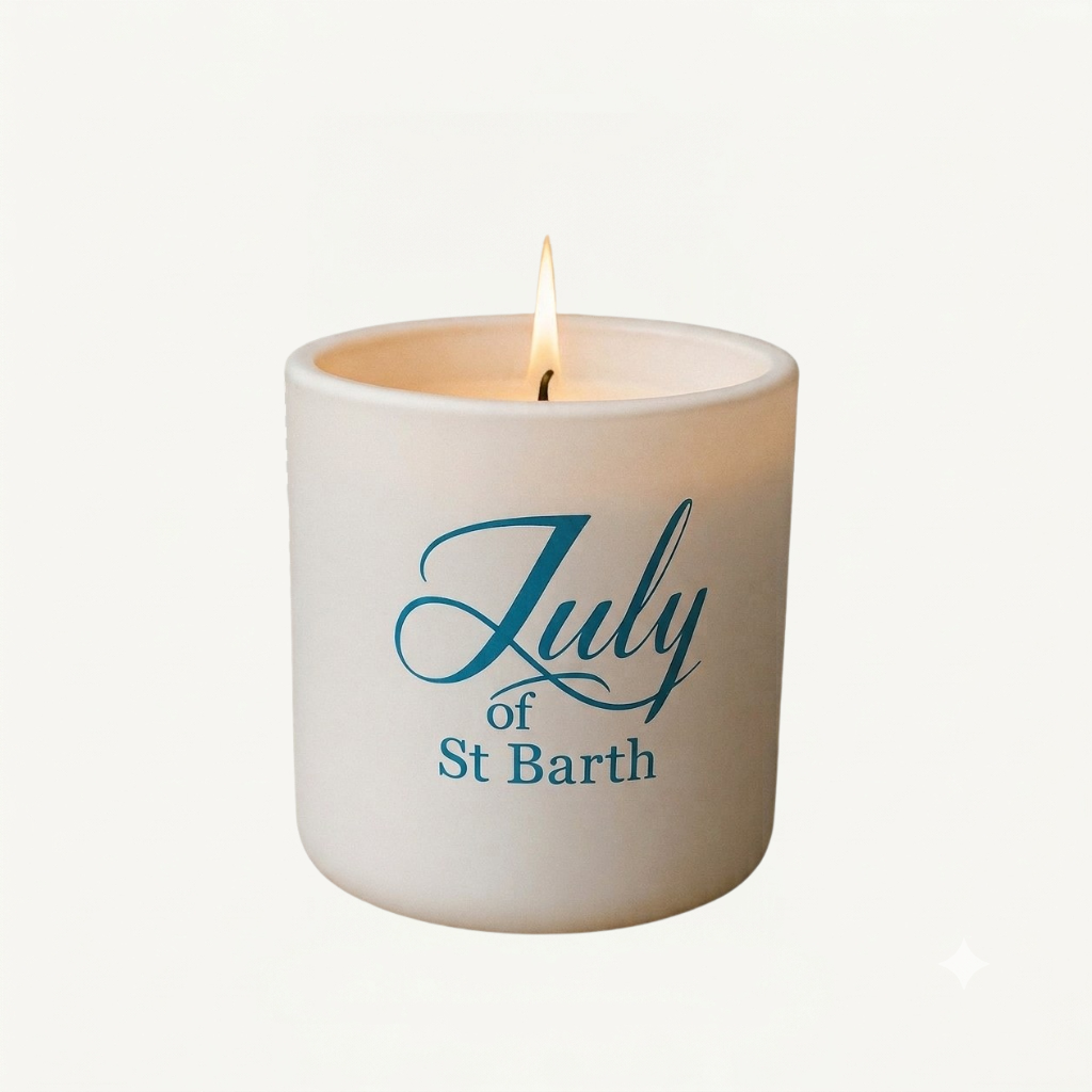 Bougie Parfumée Lavande – Édition Spéciale July of St Barth